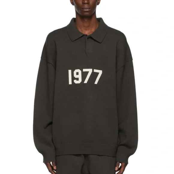 Fear of God | Shirts | Fear Of God Essentials Black Knit 977 Long